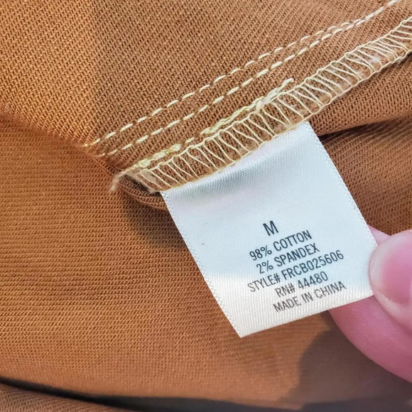 Francesca's Miami Brand Tan Belted Cargo Mini Skirt Size Medium - Picture 11 of 11